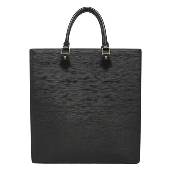 LOUIS VUITTON Epi Sac Plat Hand Bag Black M59082 LV Auth EC107 - Picture 2 of 16